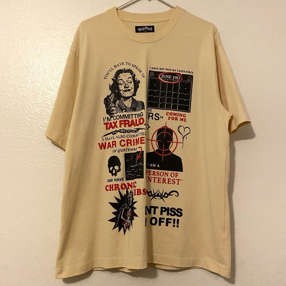 Very Cool Graphic T-Shirt Size Large NWOT